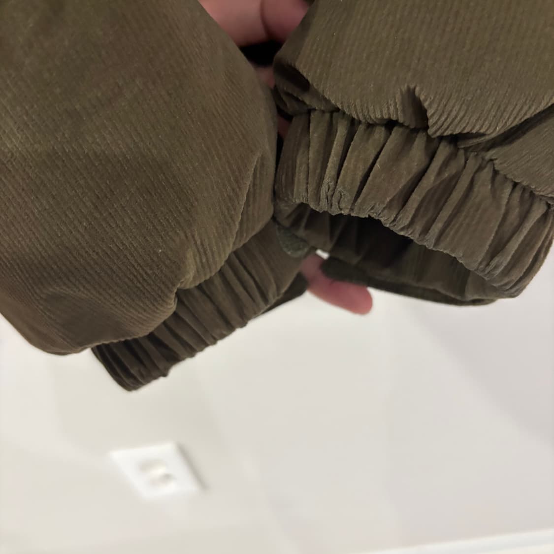 마운티아 골덴 코듀로이 브라운 패딩 점퍼 95 상품이미지5