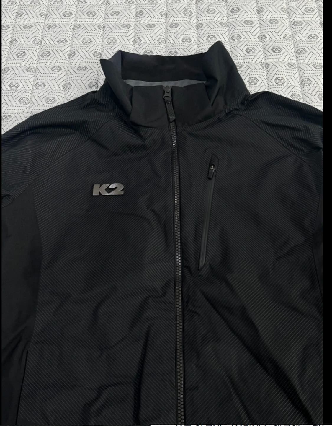 K2 익스트림 남성 점퍼 95 블랙 바람막이 상품이미지2