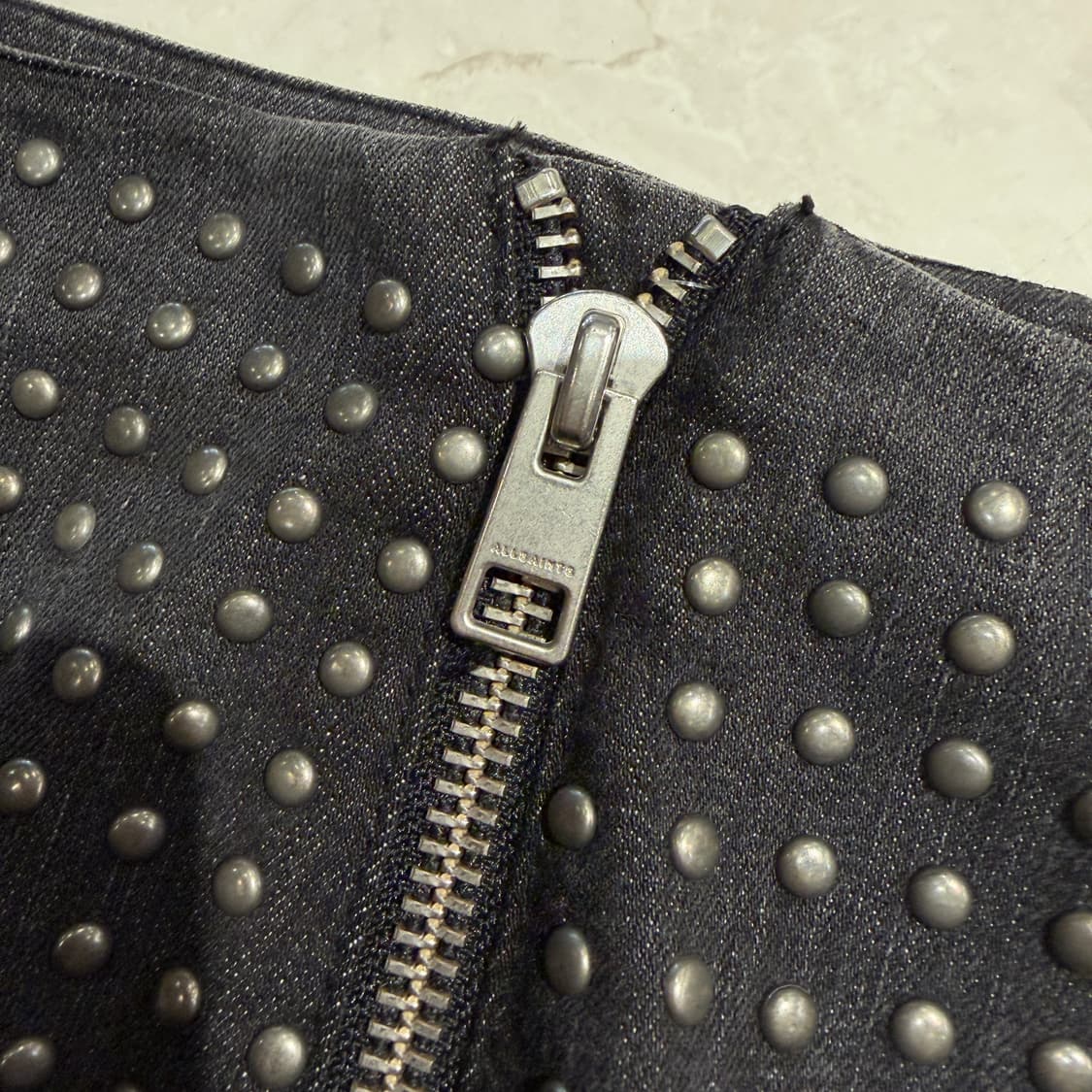 올세인츠 데님 스터드 스커트 상품이미지4