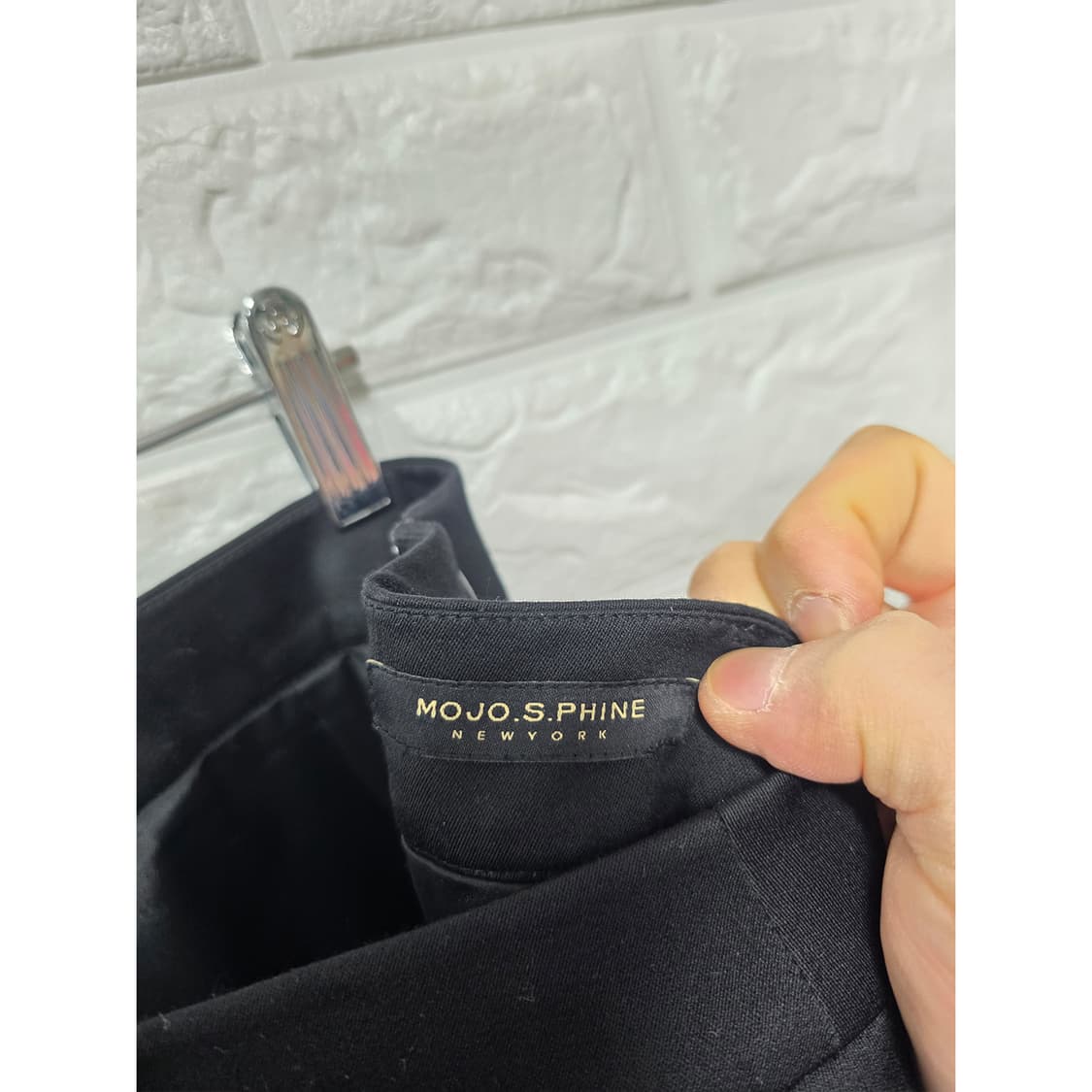 택포_ 모조에스핀 블랙 H라인 스커트 28인치 상품이미지2