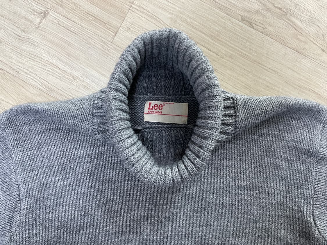 55~66) Lee 재팬 여성 터틀넥 니트(폴로&리바이스) 상품이미지3