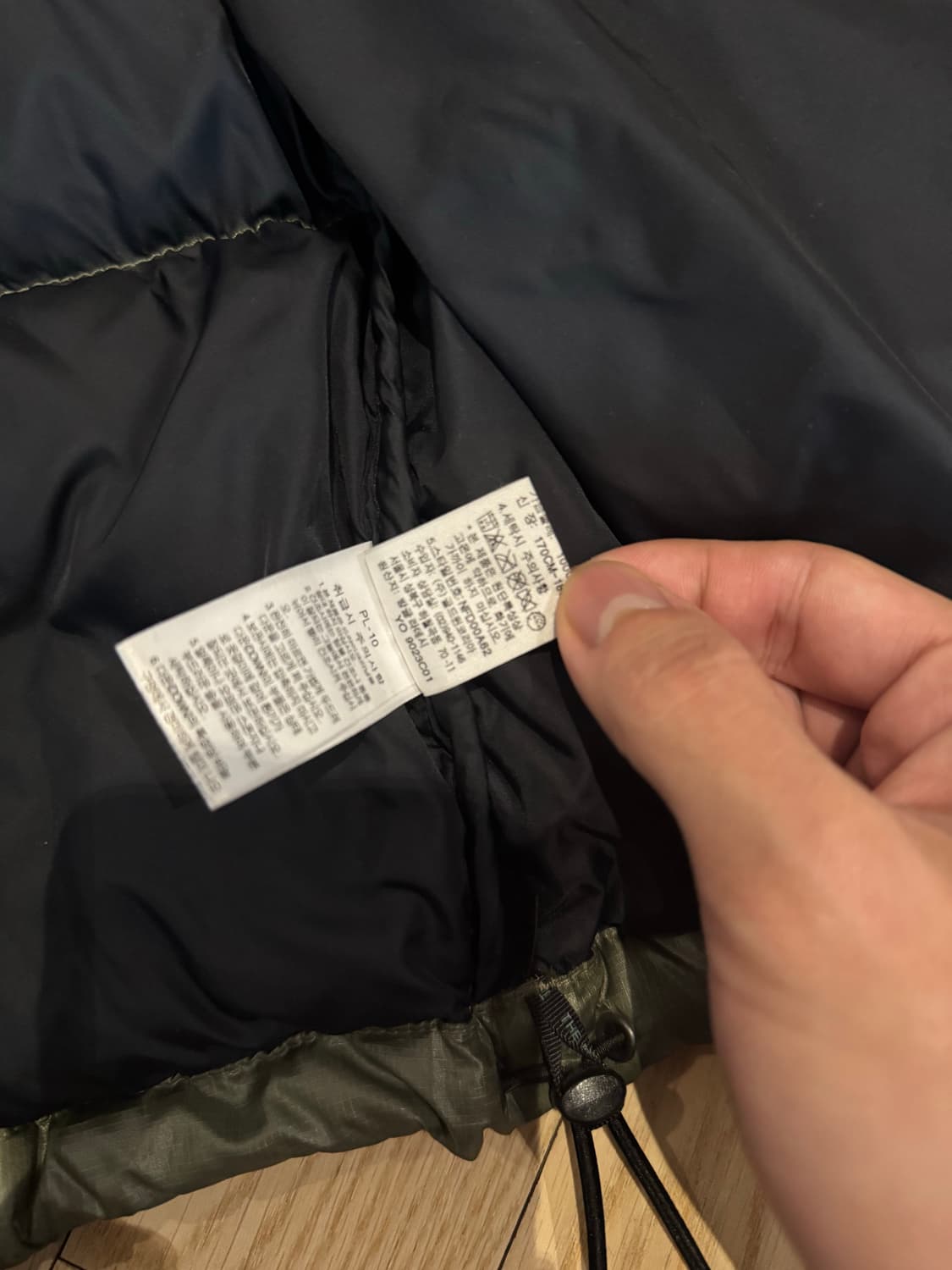 노스페이스 눕시 700 올리브 카키 상품이미지7