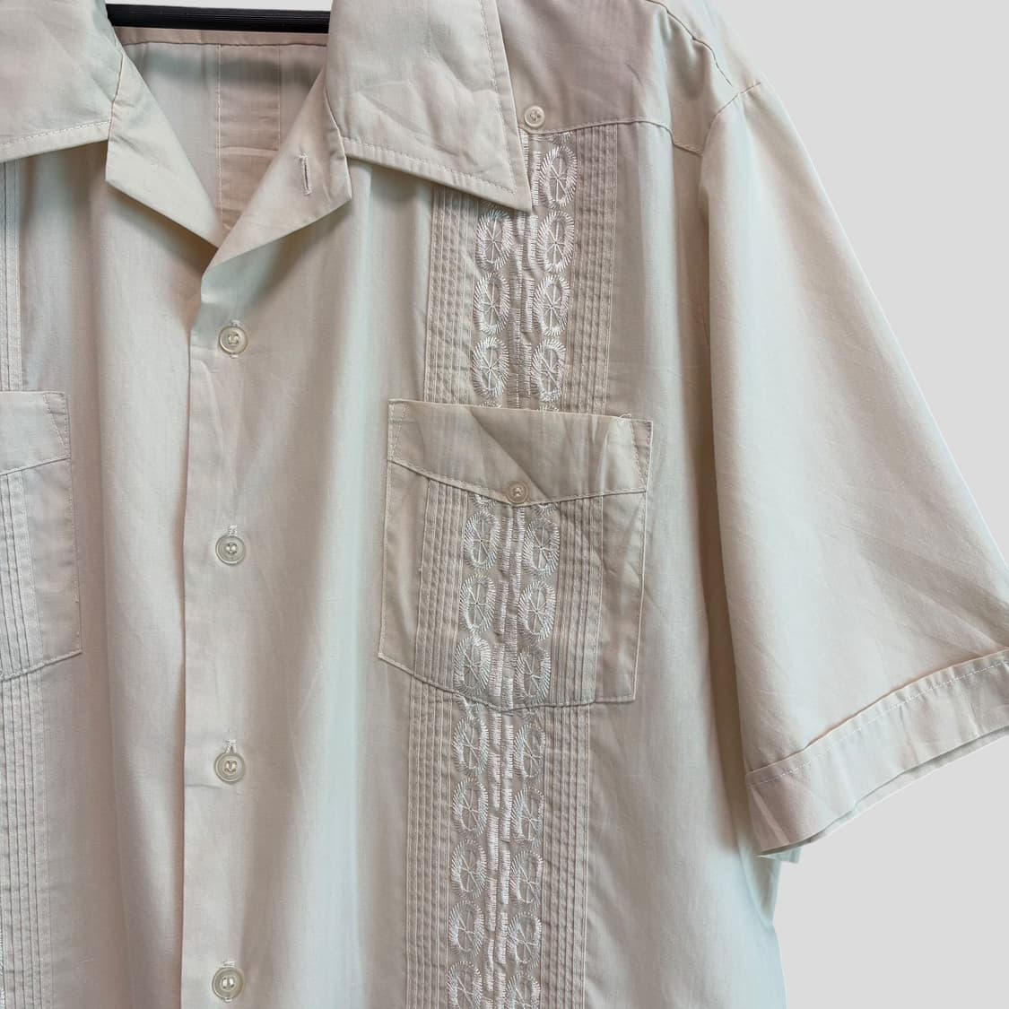 (XL)빈티지 Don Romeo 구아야베라 반팔셔츠 상품이미지5