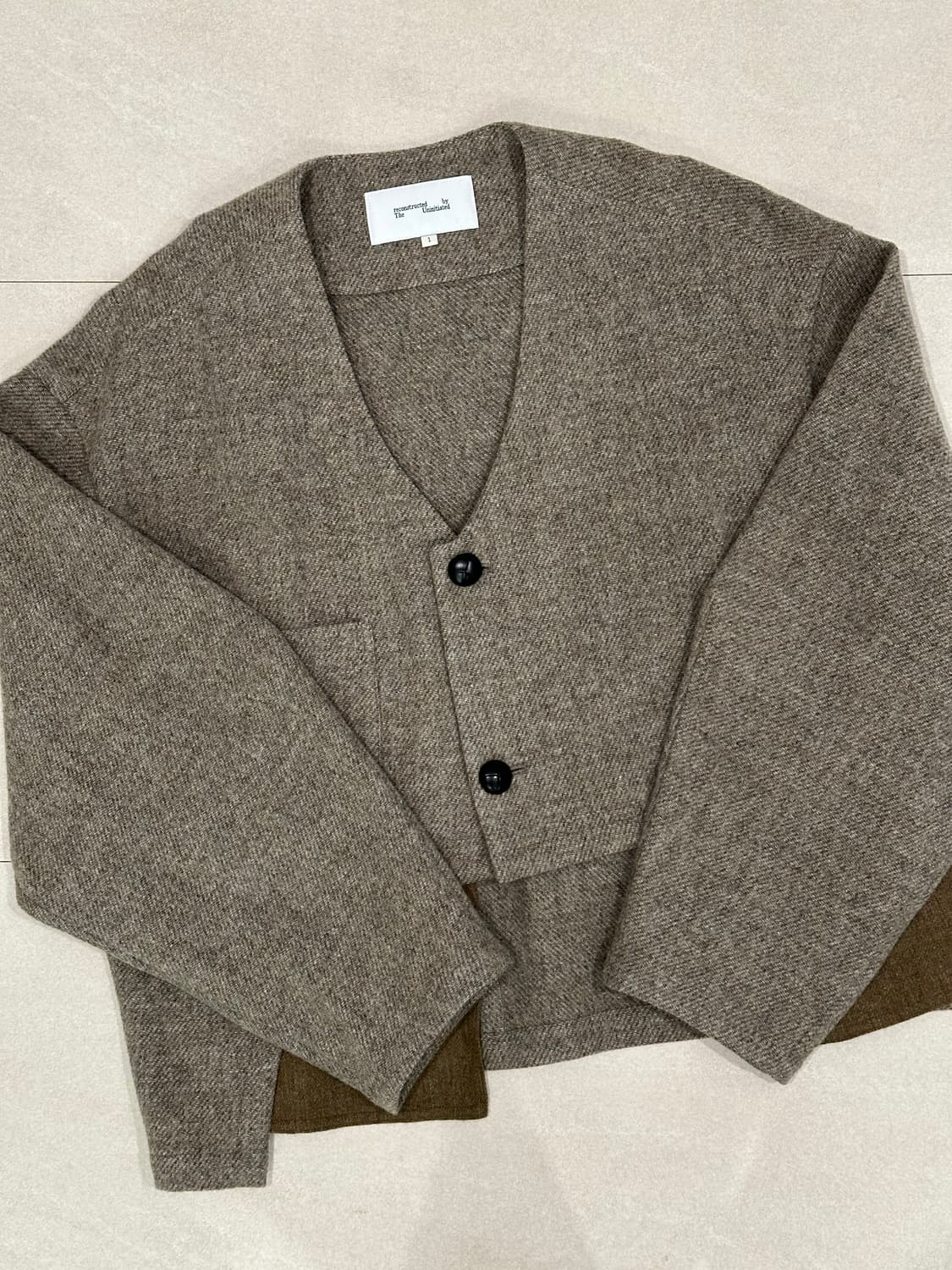 [rbu] 리컨스트럭티드바이 가디건 상품이미지1