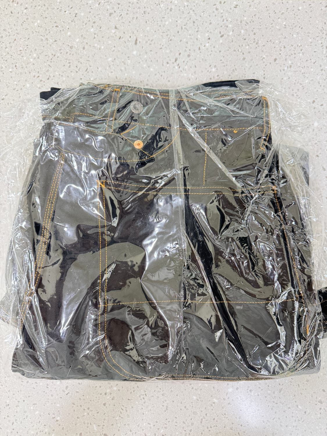 [새상품] 캐피탈 씬 캔버스 럼버 팬츠 블랙 (4) 상품이미지2