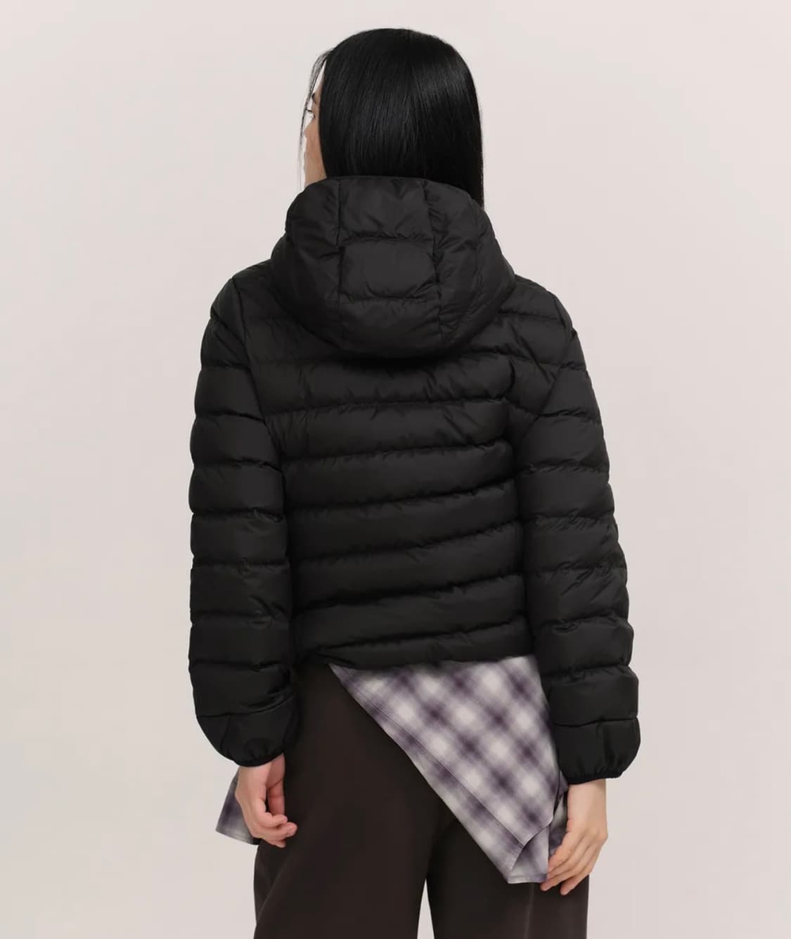무신사스탠다드 시티 레저 우먼즈 후디드 라이트 다운 재킷 경량 상품이미지2