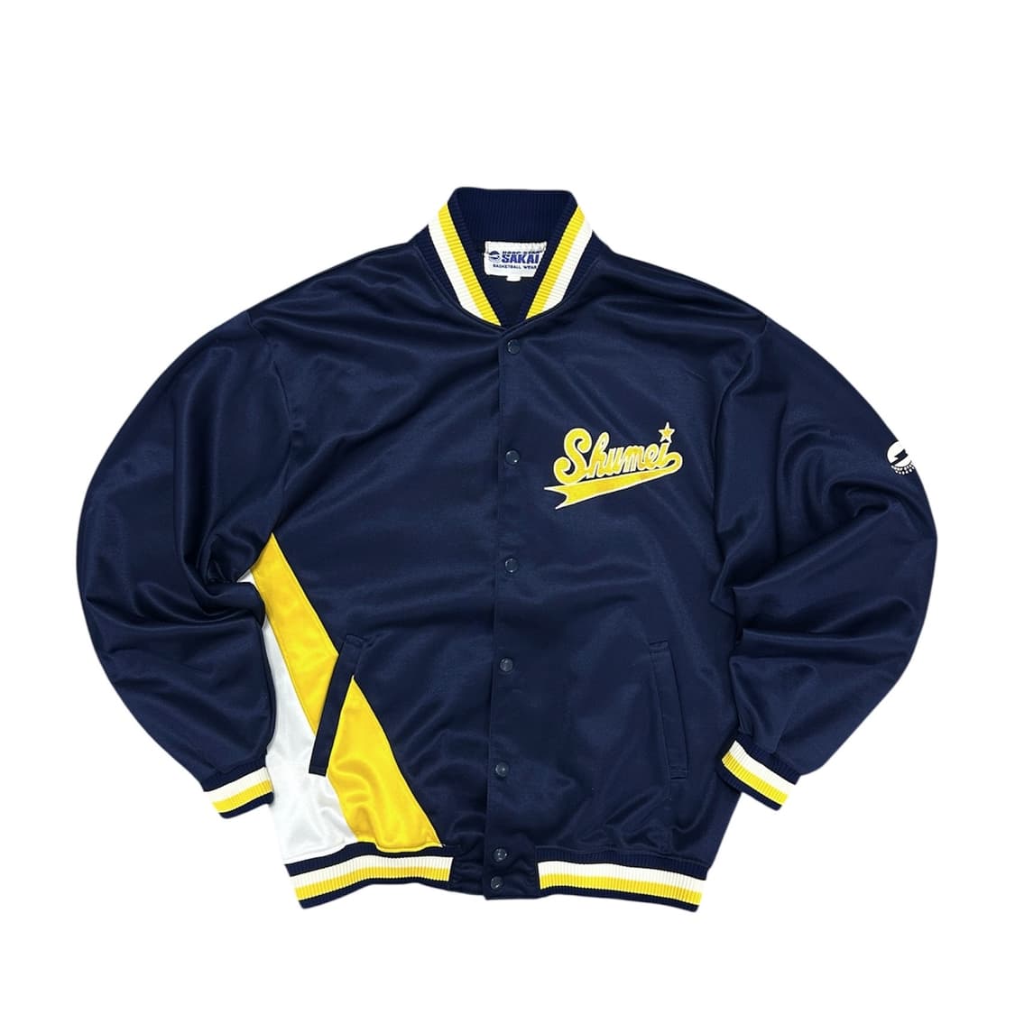 훕스타 사카이 빈티지 베이스볼 폴리 자켓 상품이미지1