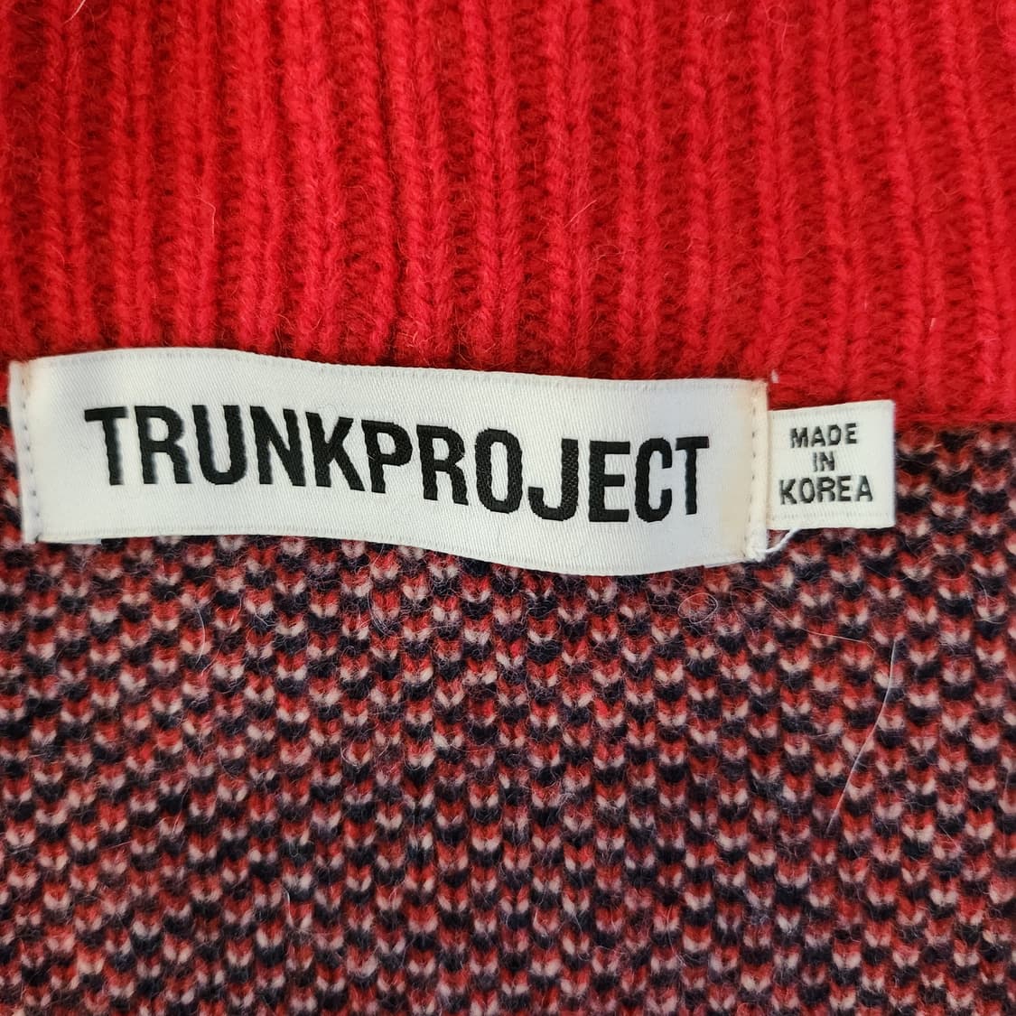 트렁크프로젝트 오버핏 가디건 (남녀공용) 상품이미지1