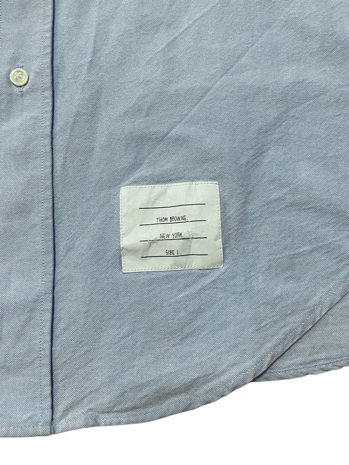 Thom Browne Diagonal Stripe Oxford Shirt 상품이미지7