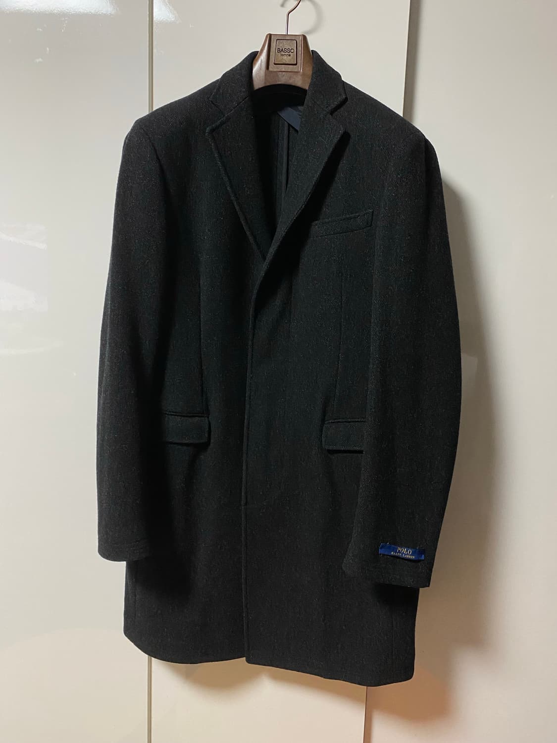 급처해요. 폴로 울 코트 상품이미지2