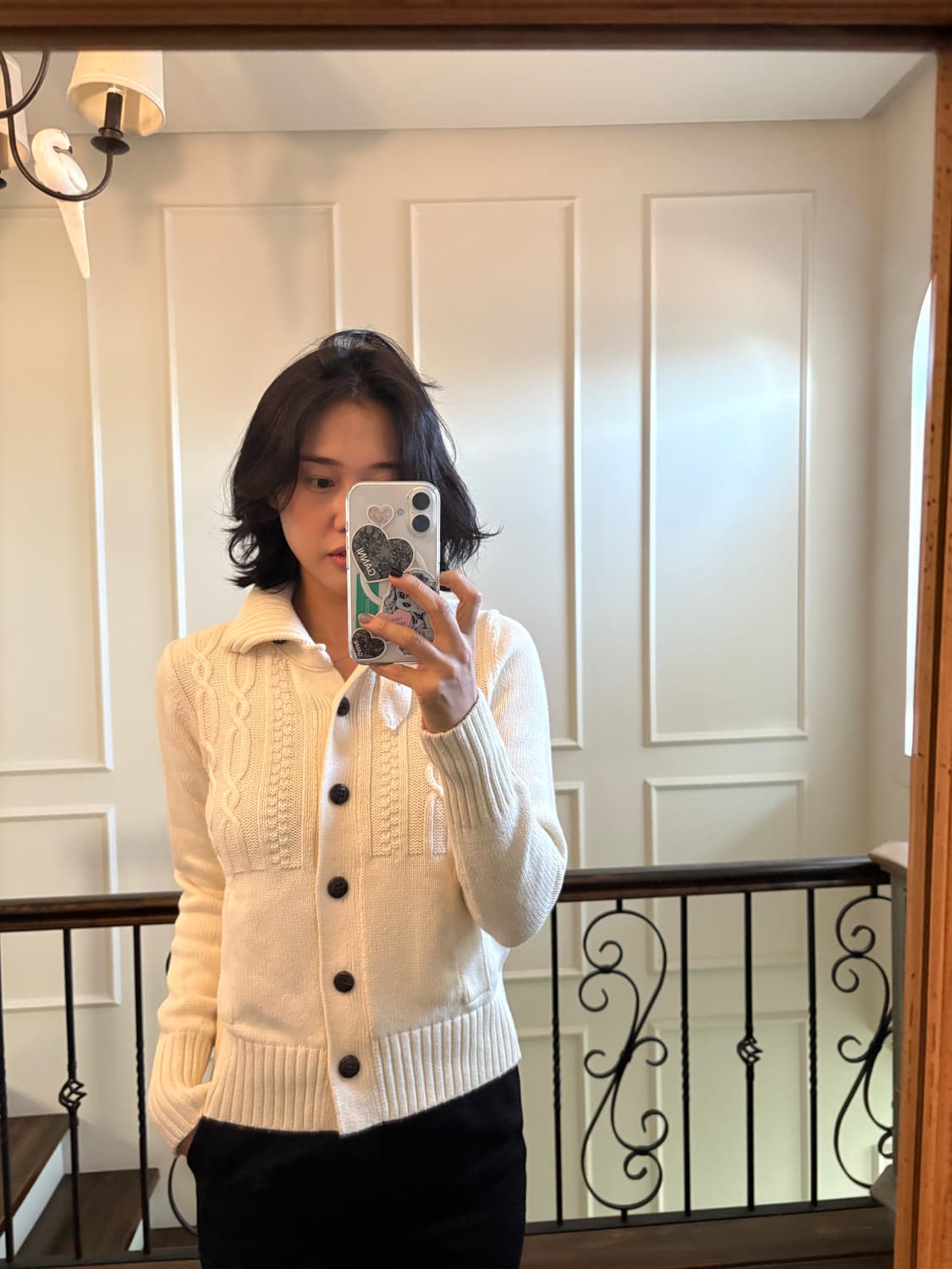 타미힐피거 니트 가디건 상품이미지2