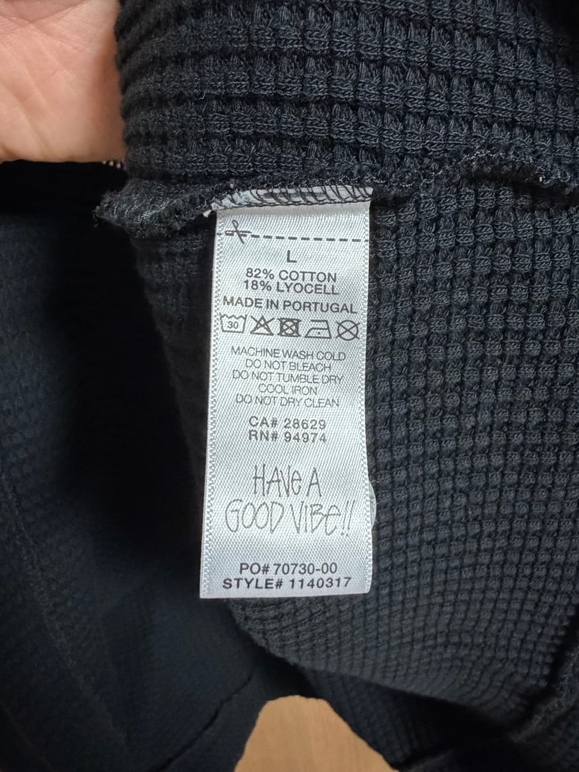 [L] 스투시 빅 써멀 집 셔츠 블랙 상품이미지6