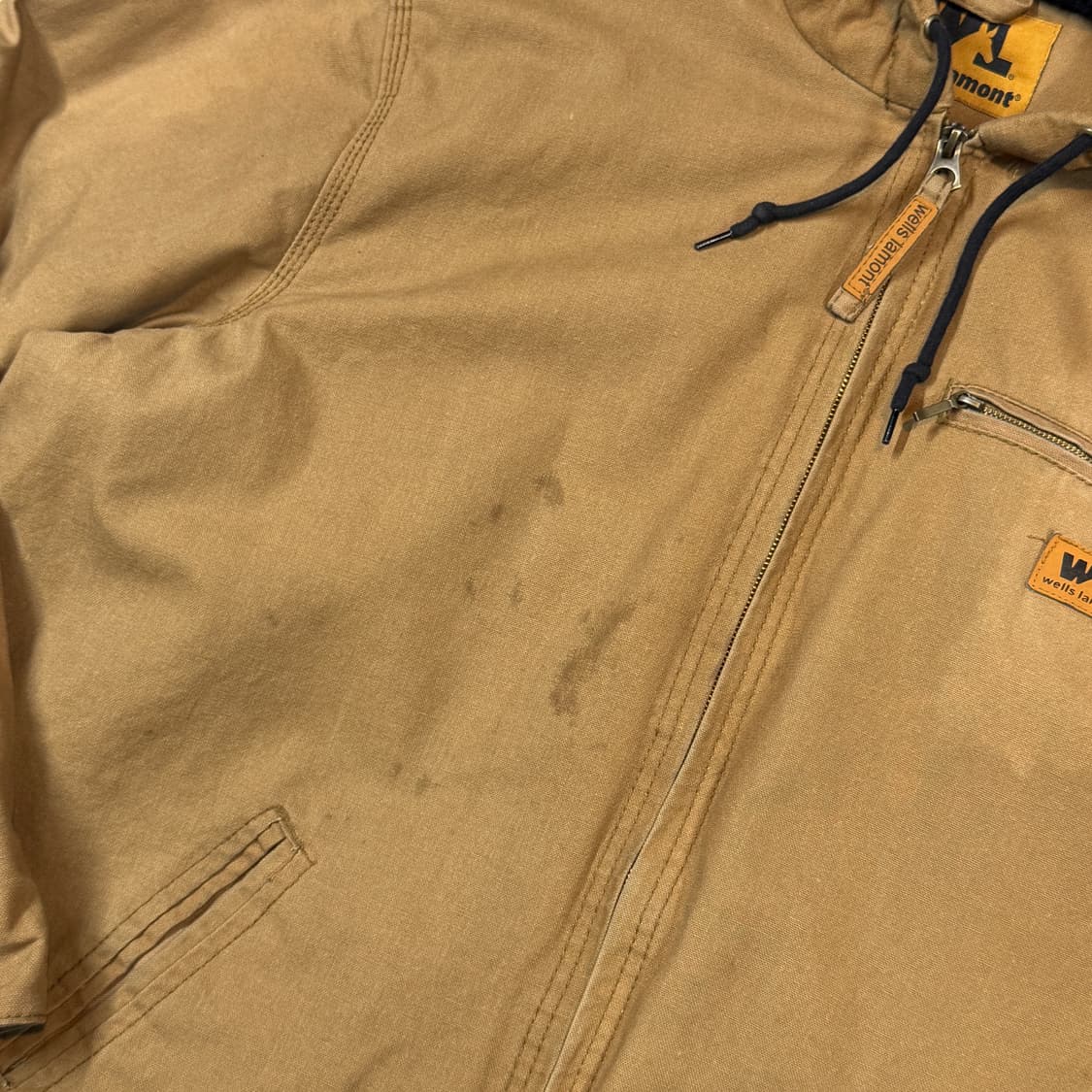 L) Wells Lamont USA 덕캔버스 액티브 자켓 워크 자켓 상품이미지5