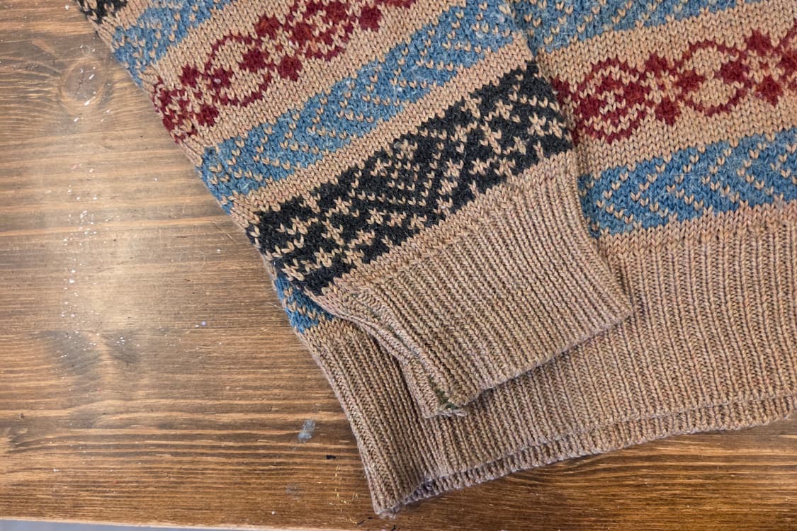 영국제 VTG 페어아일니트 상품이미지3