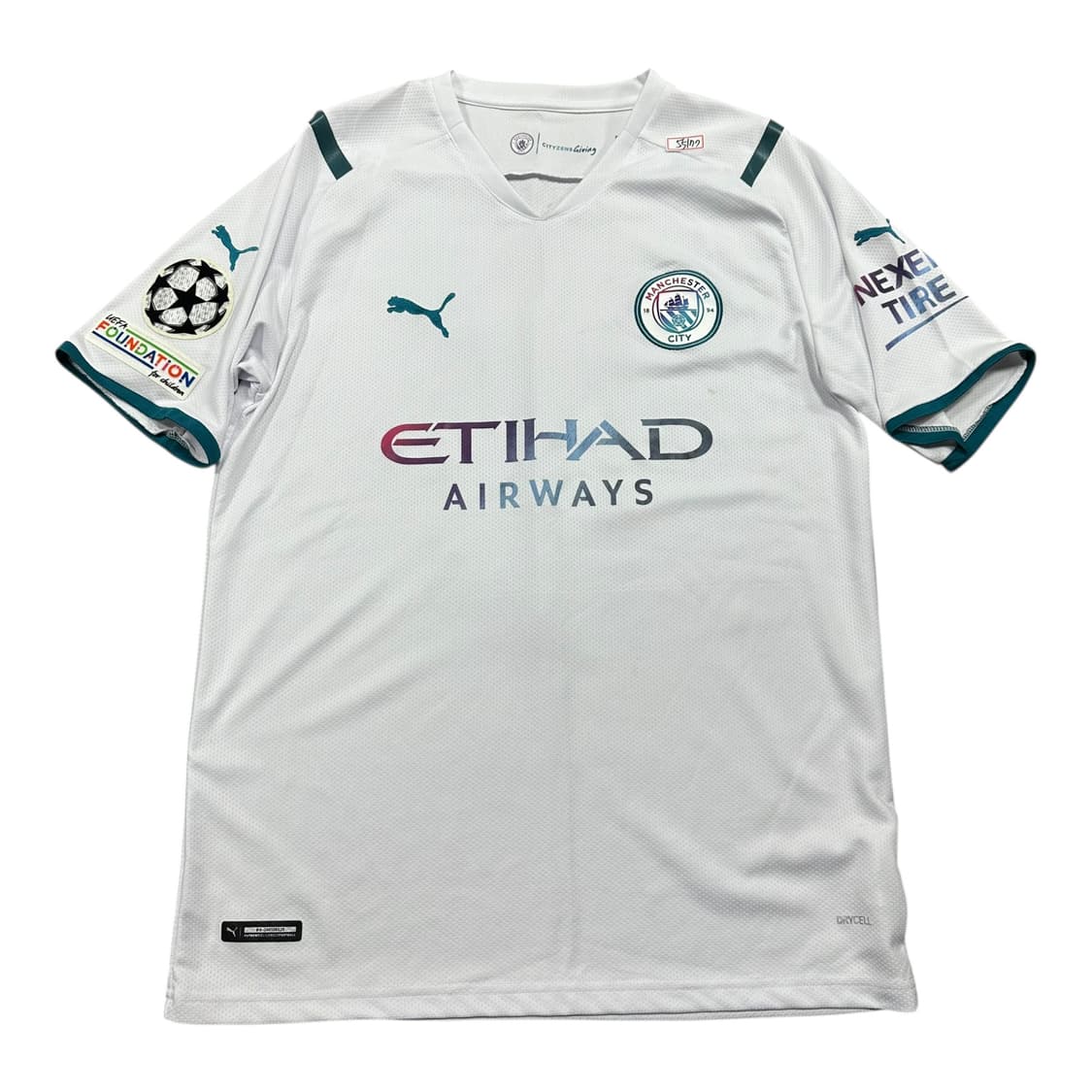 ✨ (바배) 푸마 21-22 맨시티 어웨이 그릴리쉬 축구 유니폼  상품이미지1