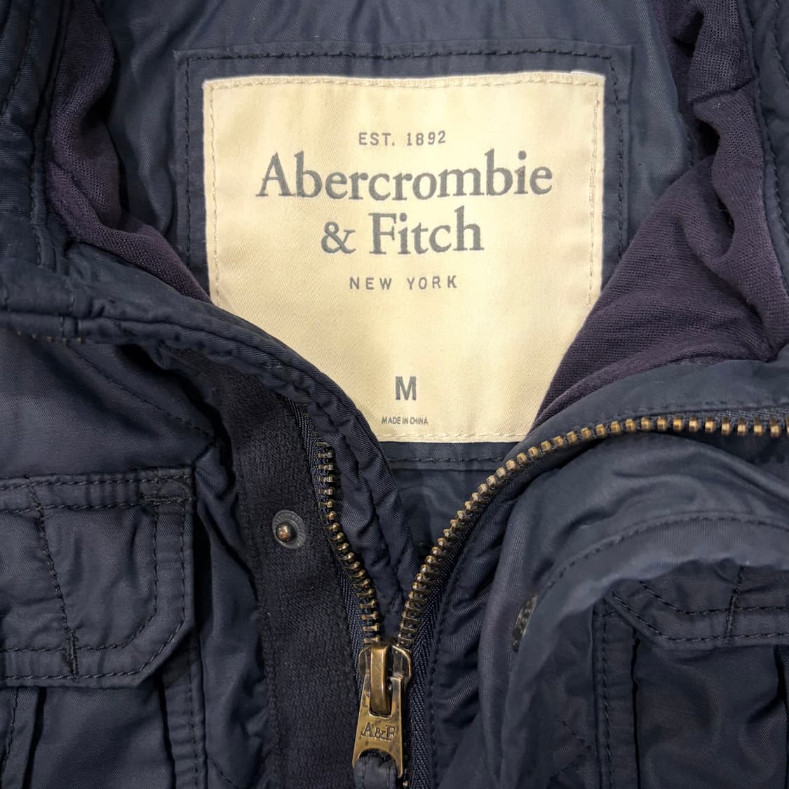 아베크롬비 퀼팅 자켓 (M) 상품이미지5