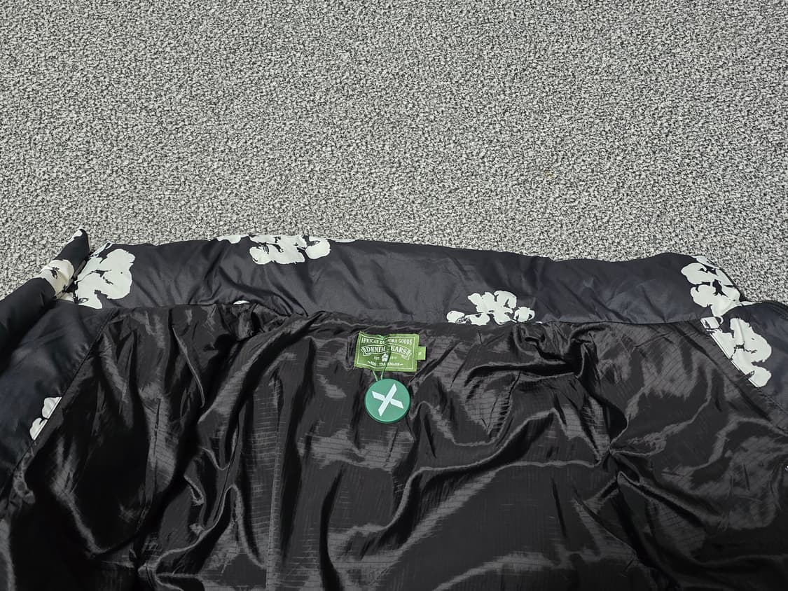 [S] 데님티어스 다운 자켓 패딩 블랙 상품이미지5