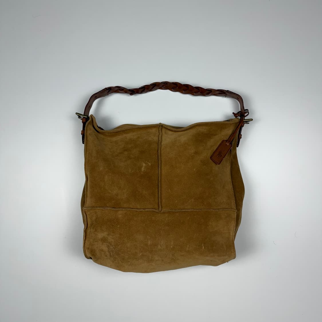 폴로랄프로렌 스웨이드 숄더백 상품이미지1