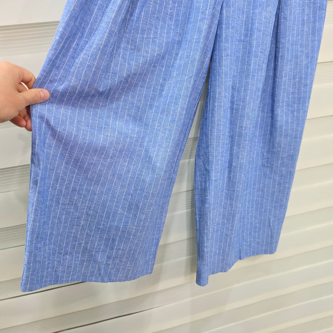 일본 Cutie Blonde 린넨 와이드 크롭팬츠- 우먼L 상품이미지4