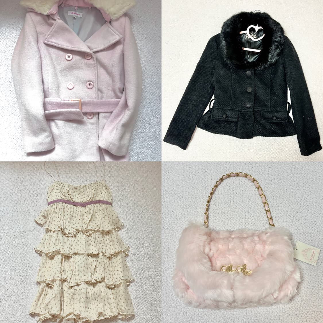 리즈리사 트랄라라 히메갸루 라떼갸루 원피스 코트 룸웨어 판매 상품이미지2