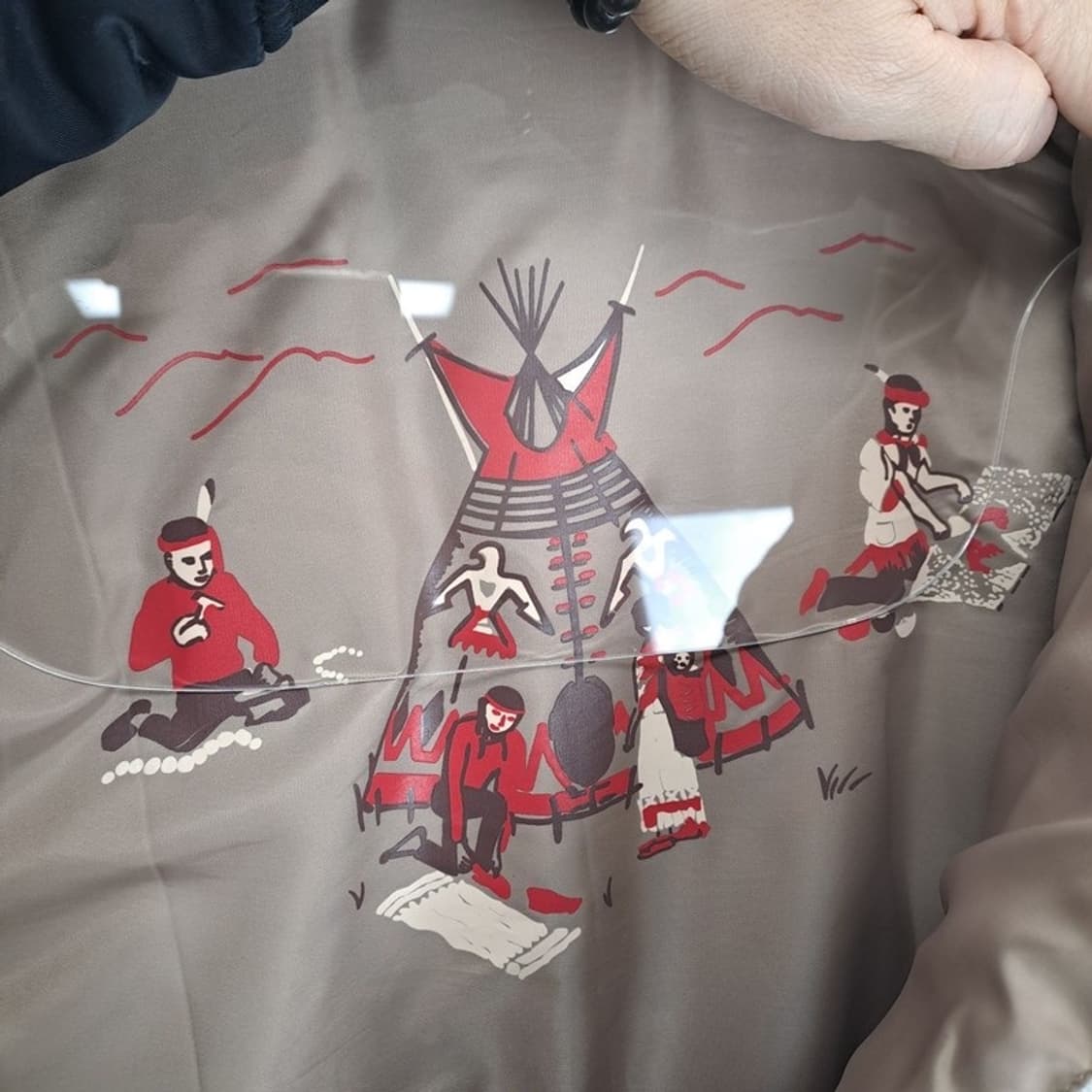 캐피탈 페이즐리 킬위빙 리버시블 패딩 상품이미지5