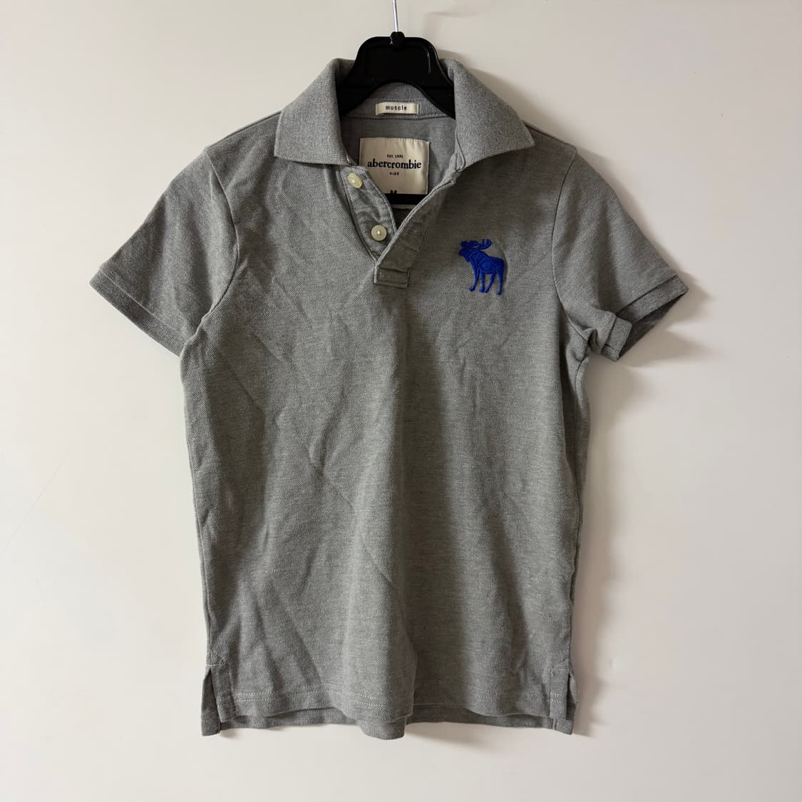 새상품 정품 아베크롬비 카라 반팔티 상품이미지1