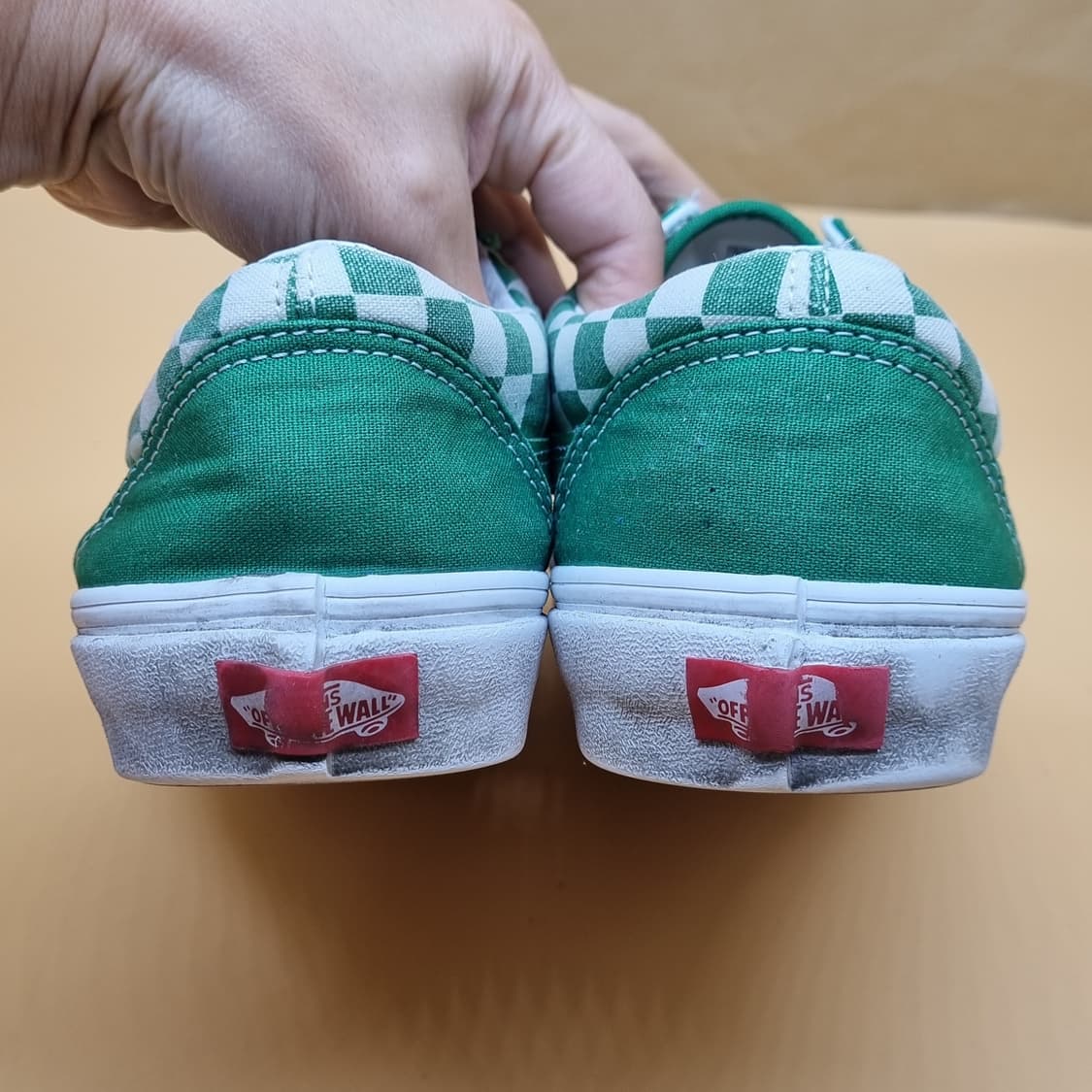 반스 스타일36 체커보드 그린 스니커즈265 상품이미지4