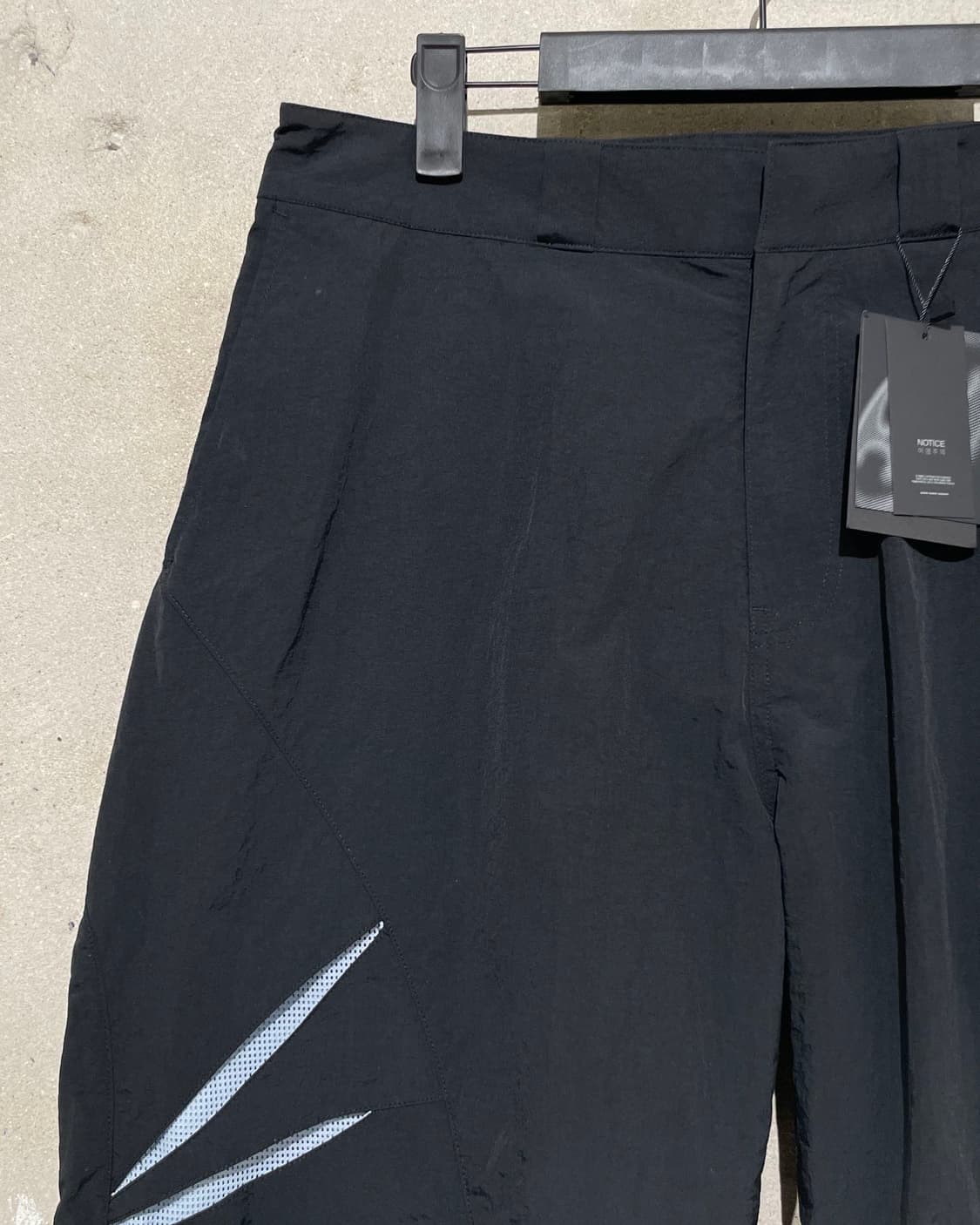 산산기어 24S/S 블랙 컷 오프 메쉬 쇼츠 상품이미지2