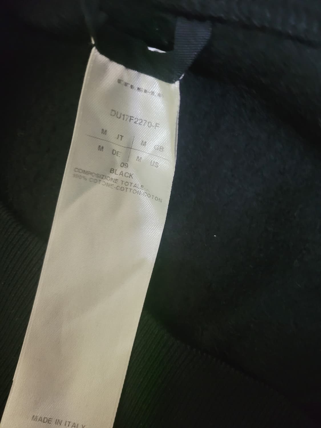 릭오웬스 맨투맨 m 상품이미지3