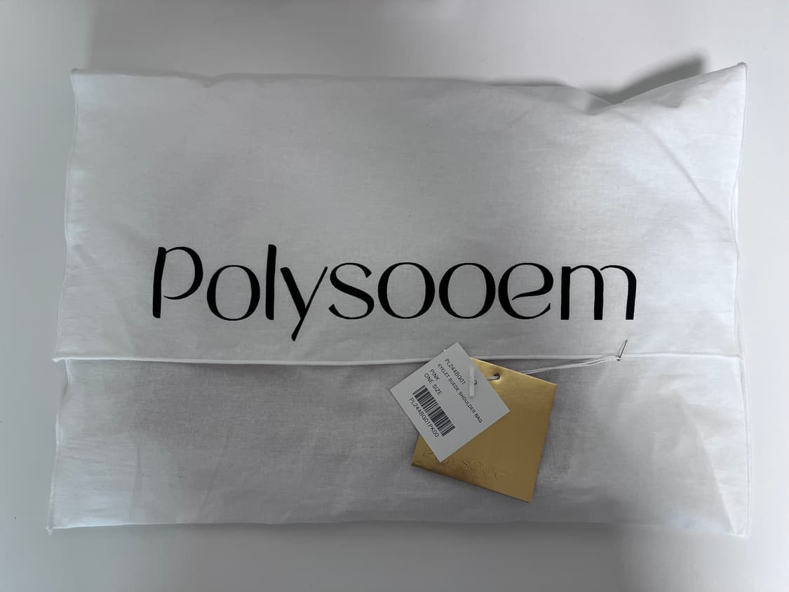 Polysoem EYELET SUEDE SHOULDER BAG (새상품) 상품이미지2