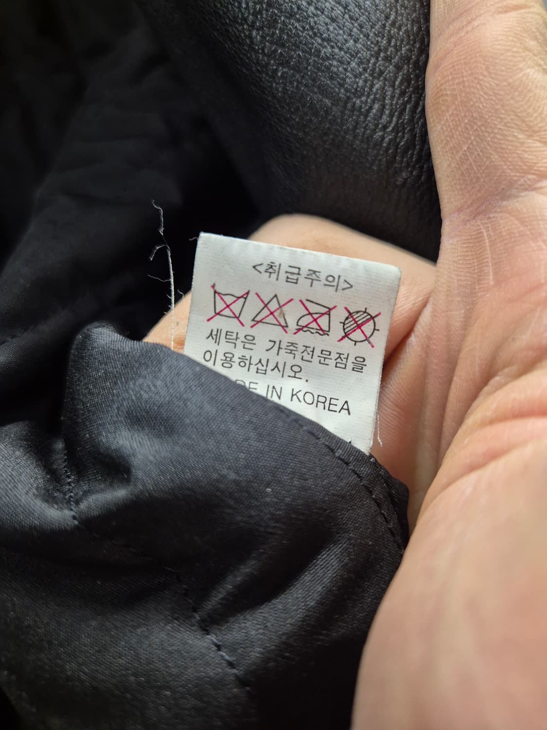 블랙 크롭 가죽 라이더 자켓 M 상품이미지9