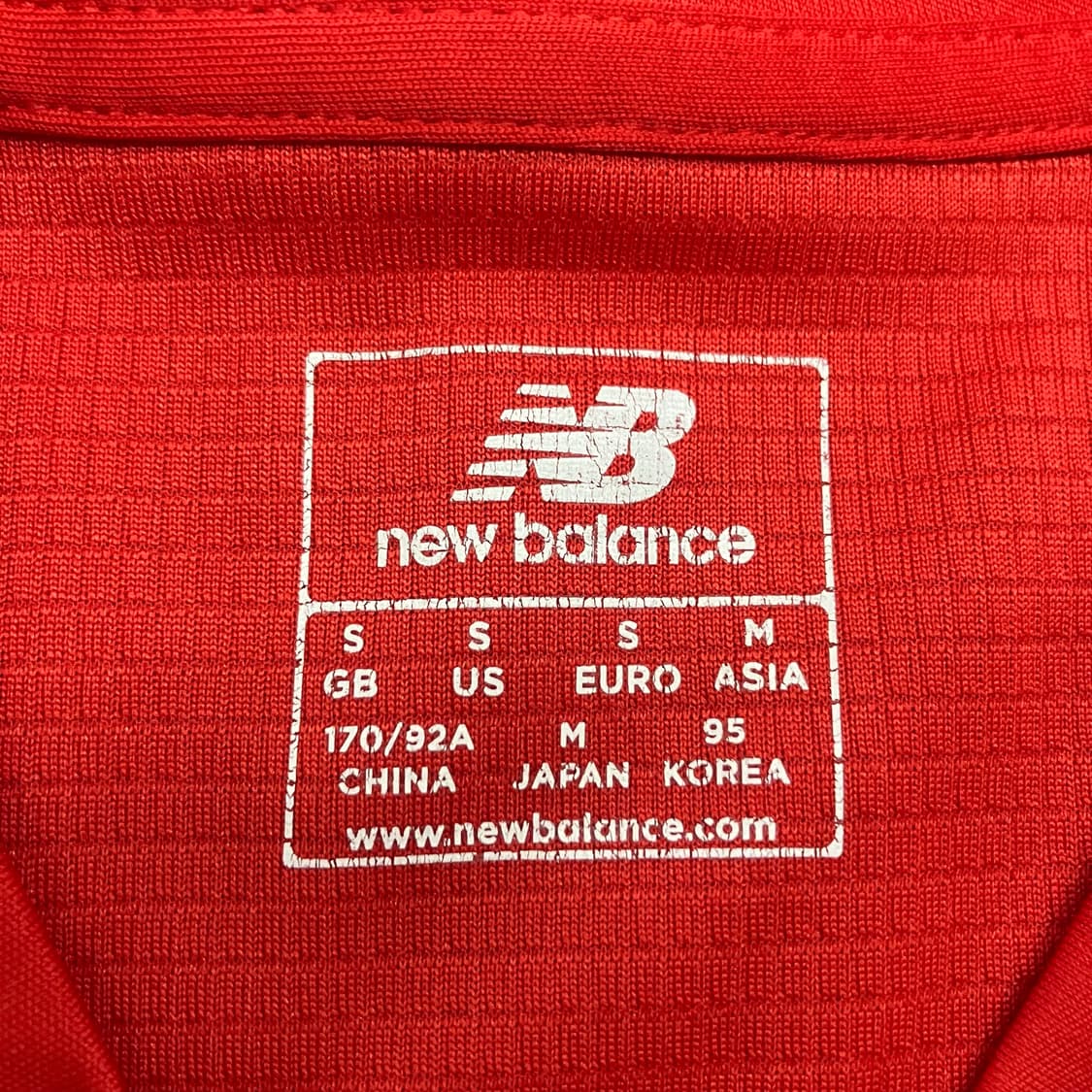 N184 뉴발란스 리버풀 유니폼 반팔 상품이미지3