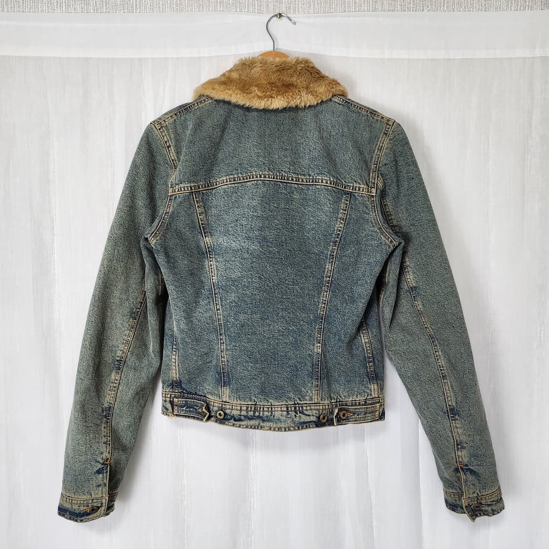 돌체 앤 가바나 퍼 청자켓 여S 상품이미지6