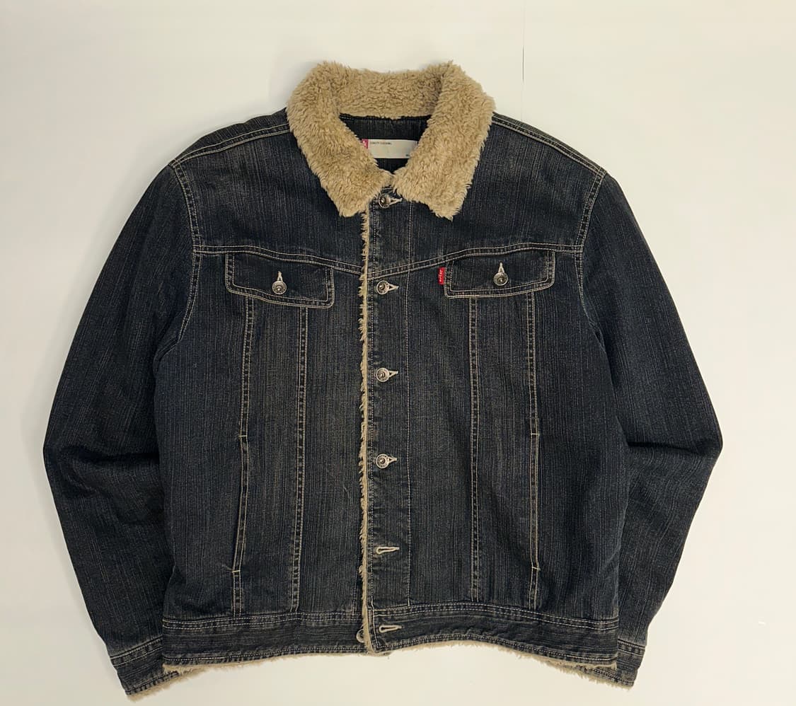 리바이스 워싱  데님 덱자켓  상품이미지2