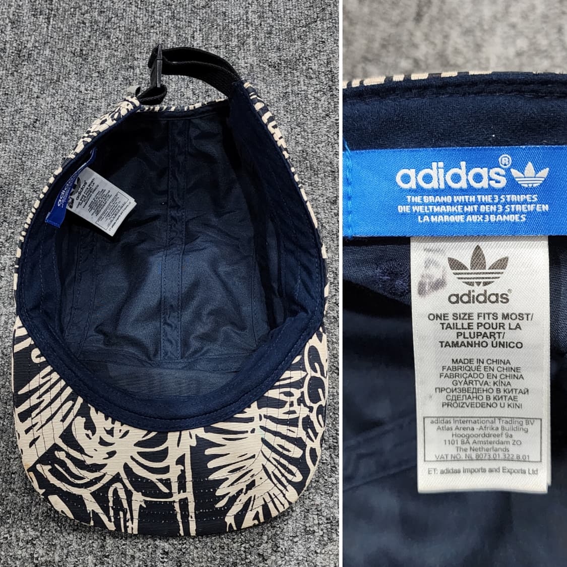 아디다스 오리지널스 지브라 패턴 캠프캡 모자 상품이미지8