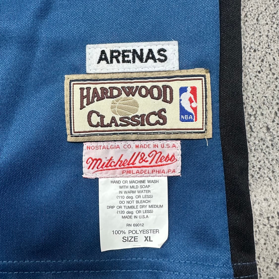 ✨ (바배) NBA x 미첼앤네스 워싱턴 위저드 길버트 아레나스 농구 유 상품이미지3