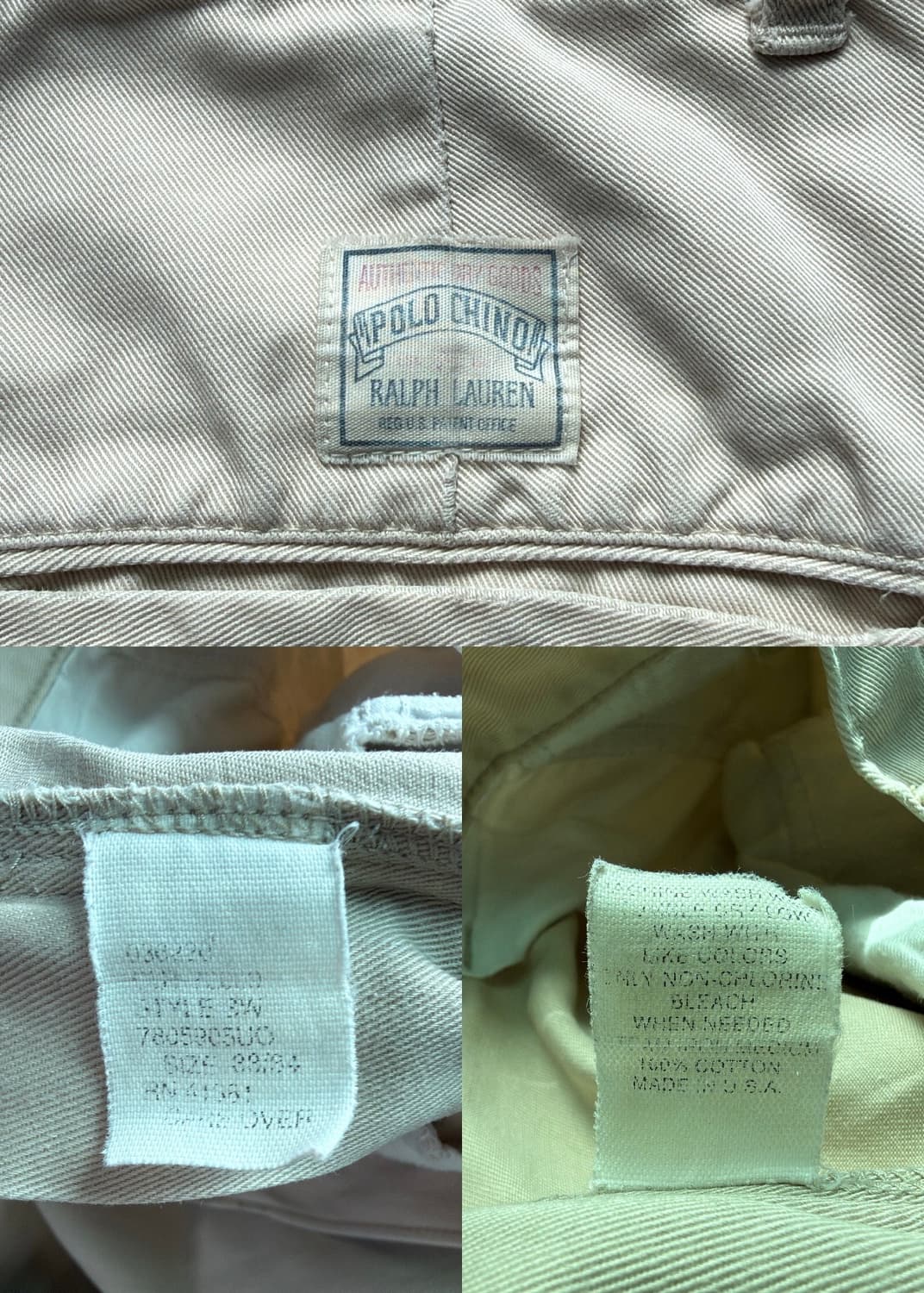 폴로랄프로렌 80s 치노 팬츠 상품이미지9