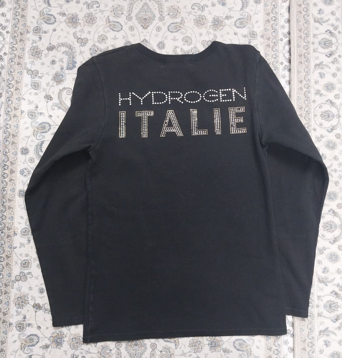 하이드로겐 블랙 해골 긴팔티 M 상품이미지2