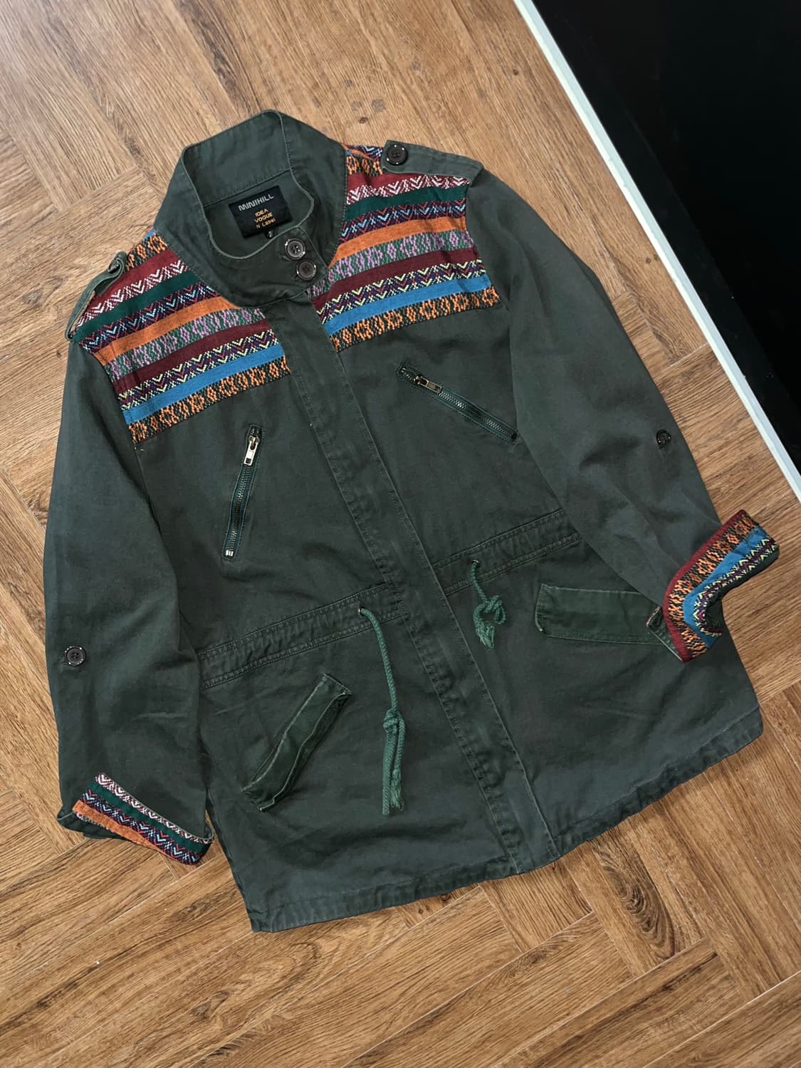 빈티지 나바호 디테일 야상 상품이미지1