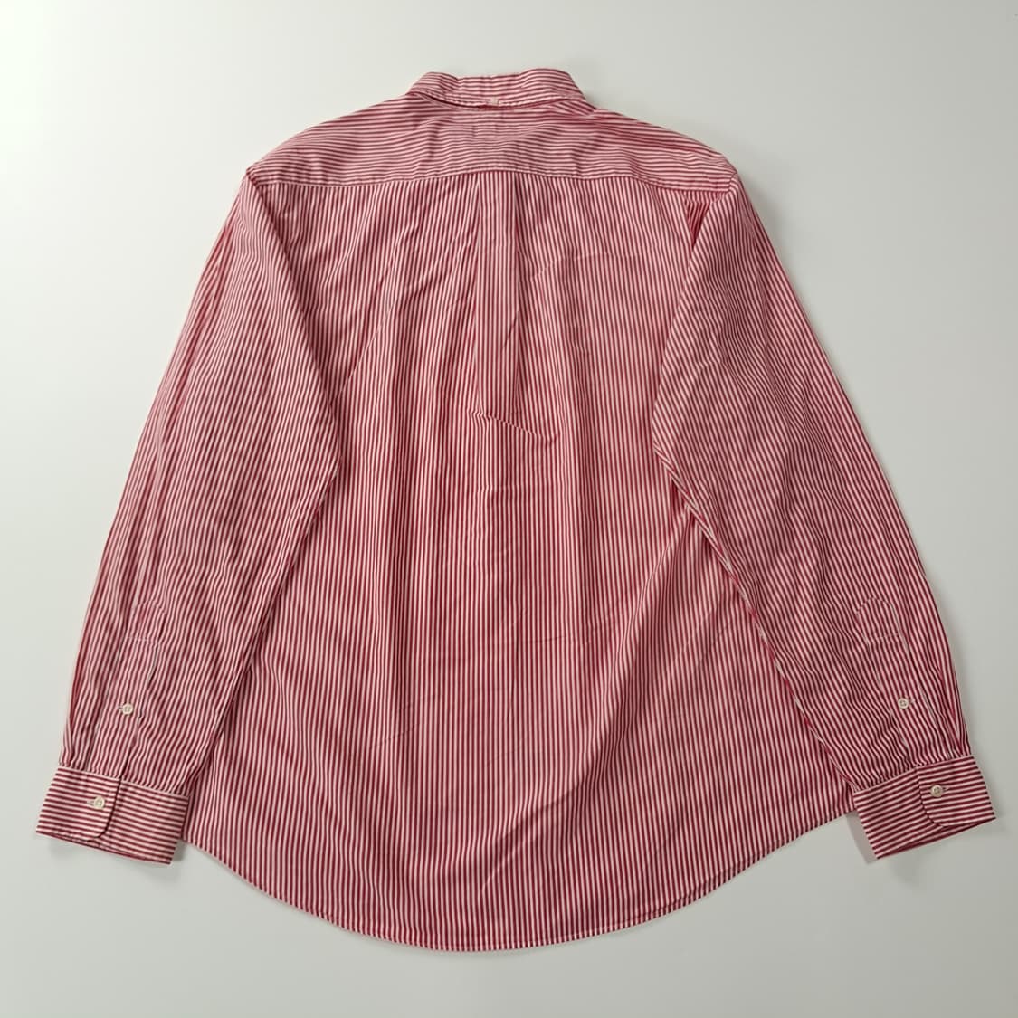 CK918 XL 폴로 레드 스트라이프 셔츠 남방 상품이미지6
