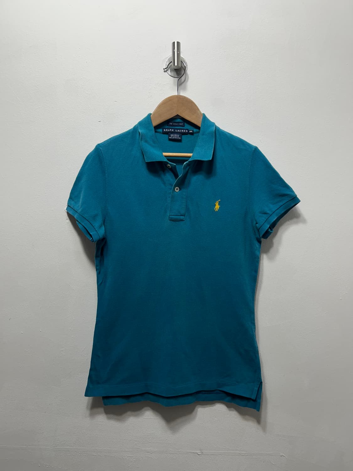 랄프로렌 폴로 여성 하늘색 셔츠 반팔 M 상품이미지1