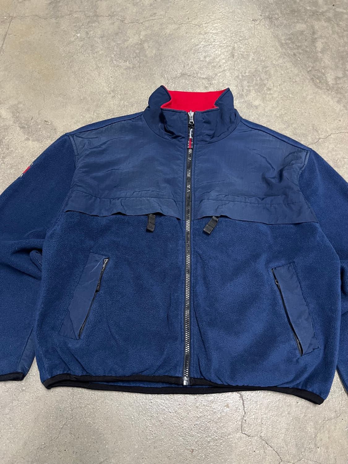(BIG SIZE)1990s TOMMY 타미힐피거 플리스자켓 상품이미지4