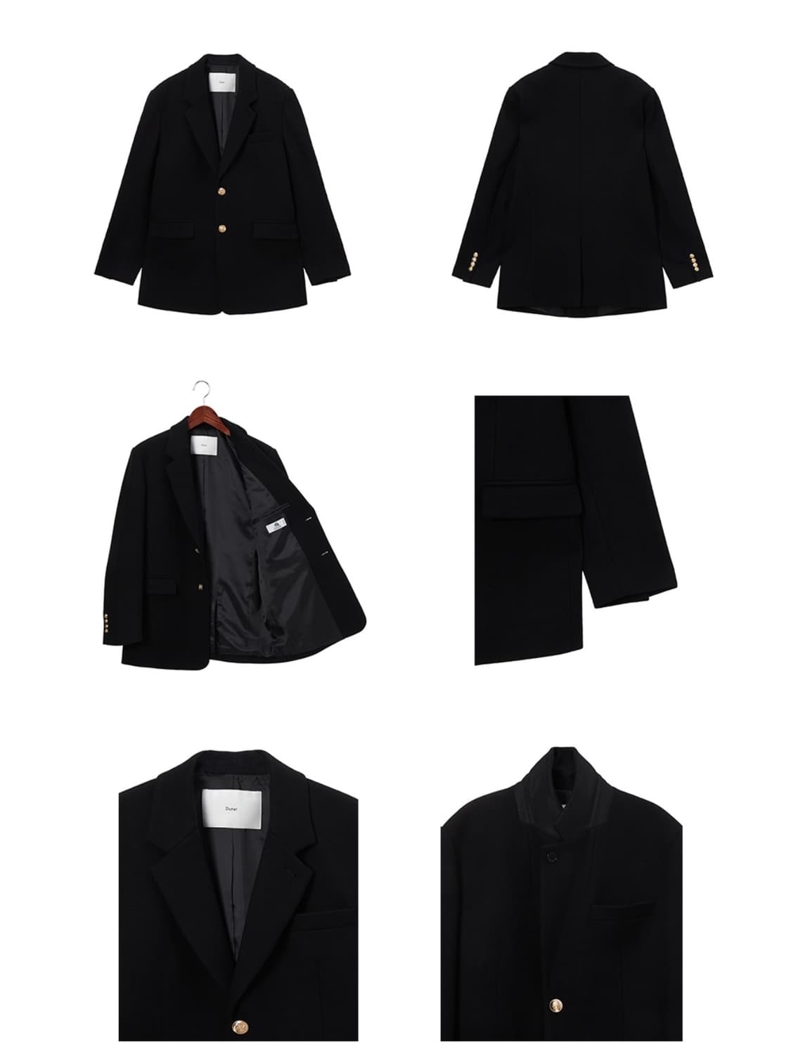 던스트 울 블레이저 자켓 상품이미지3