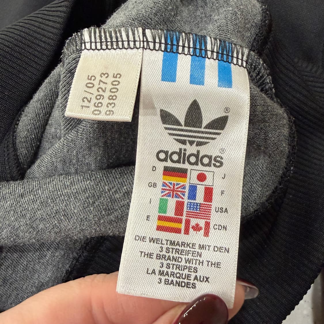 396. 아디다스 검빨 플락 져지 상품이미지3