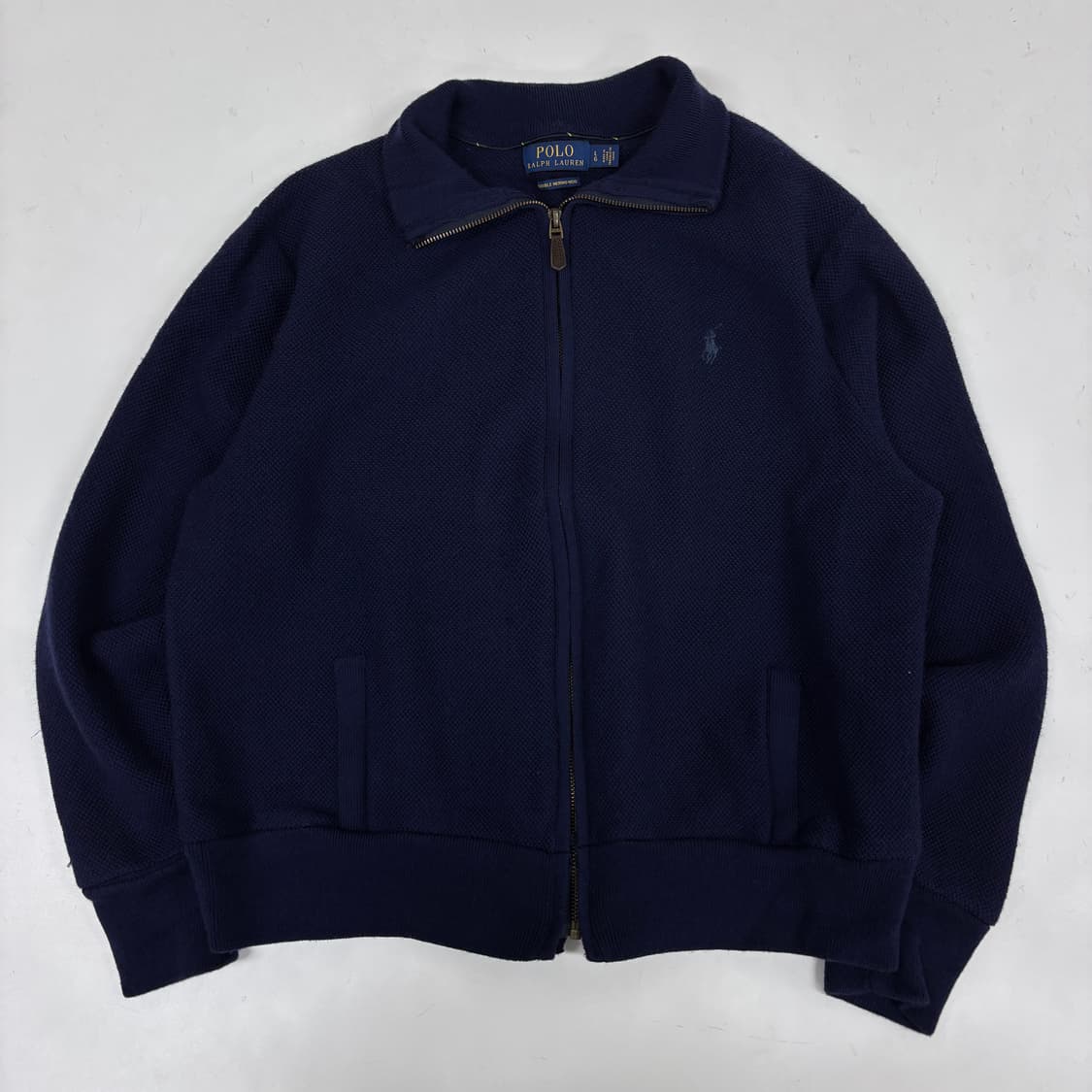 폴로 니트 집업 상품이미지3