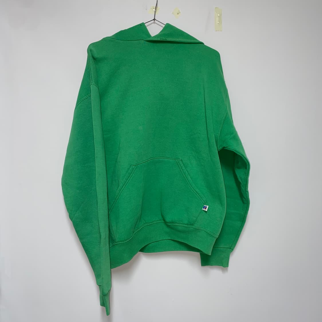 90년대 미제 러셀 에슬레틱 후디 그린 상품이미지1