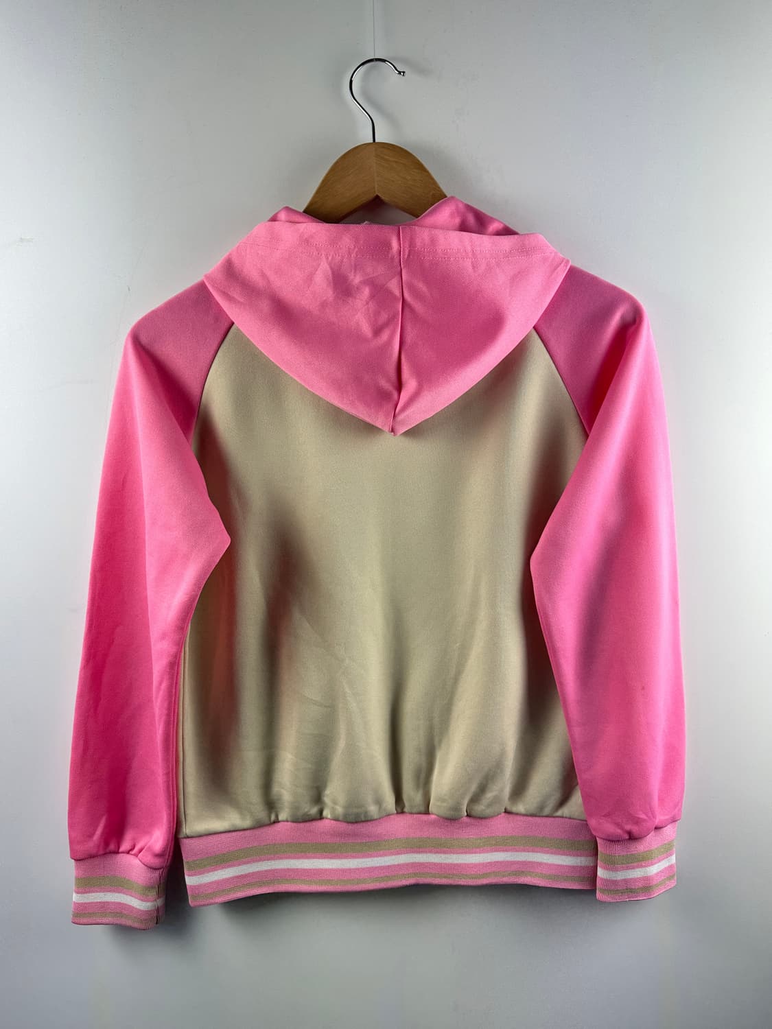 JPN 갸루 핑크베이지 나그랑 후드플락 1761 상품이미지4