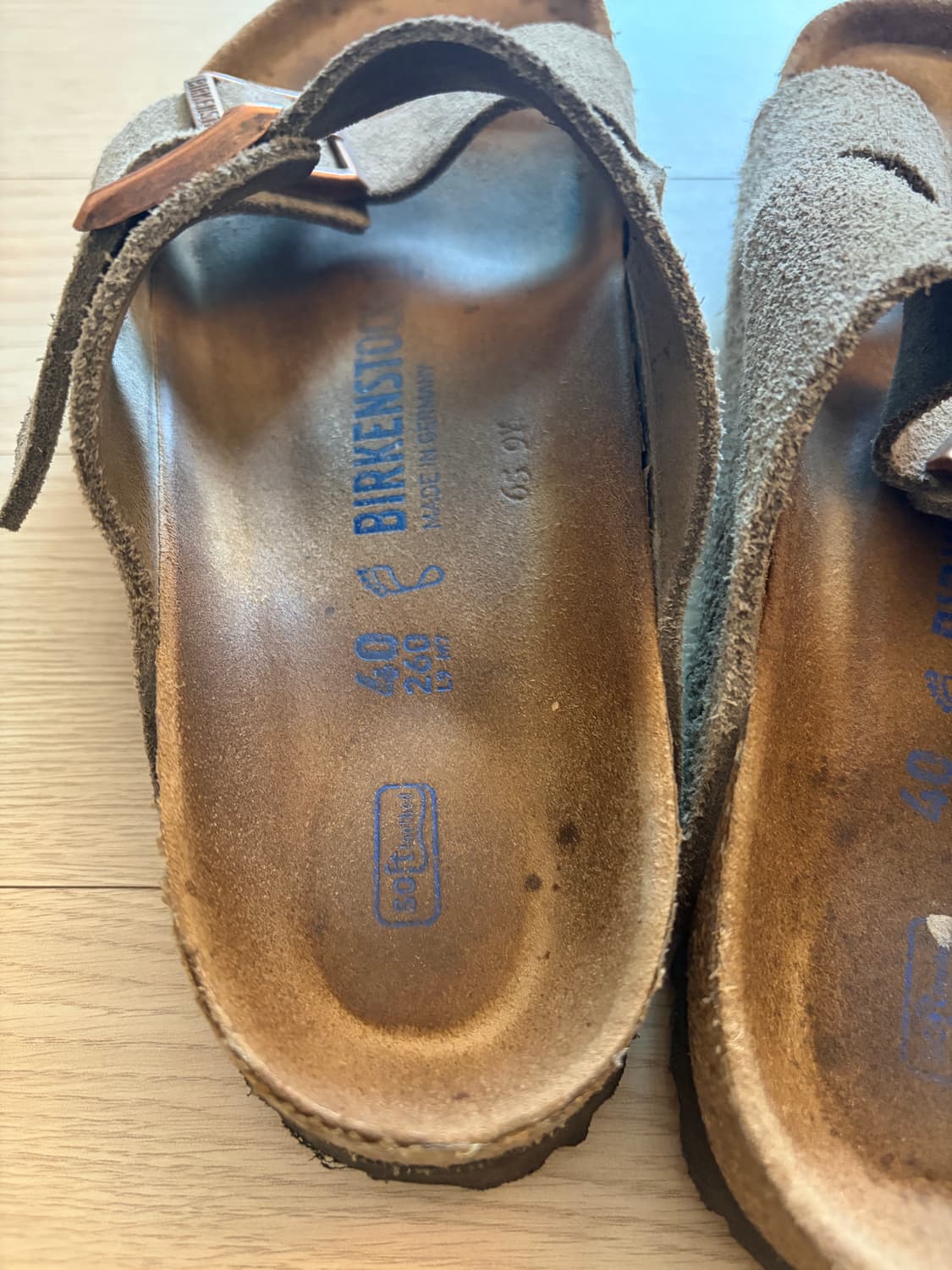 버켄스탁 아리조나 스웨이드 타우페 상품이미지3