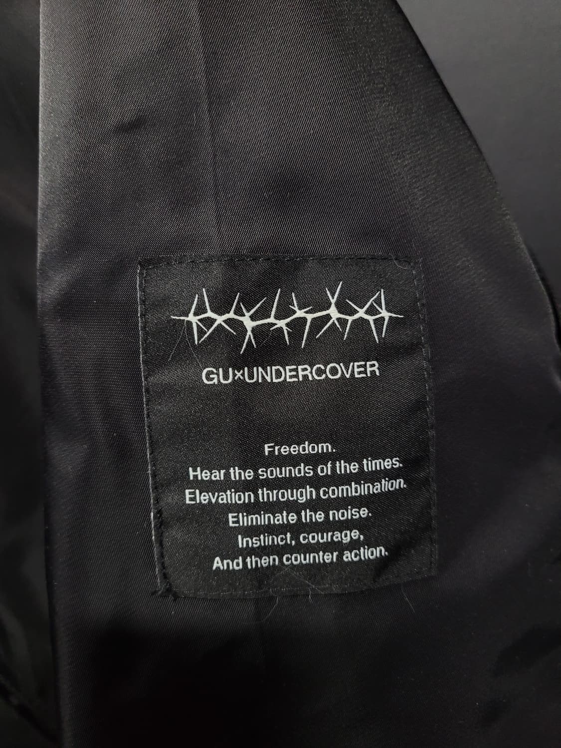 GU X UNDERCOVER 언더커버 MA-1 항공점퍼  상품이미지8