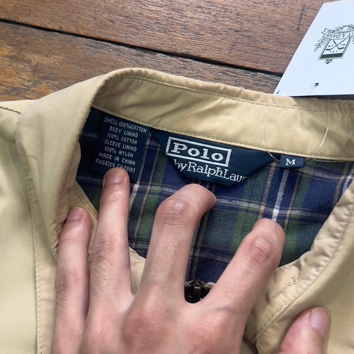 폴로 랄프로렌 블루종 자켓 상품이미지4